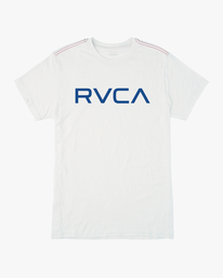 0 Big RVCA Tee White M420VRBI RVCA
