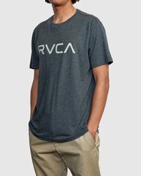 3 Big RVCA Tee Black M420VRBI RVCA