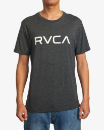 1 Big RVCA Tee Black M420VRBI RVCA