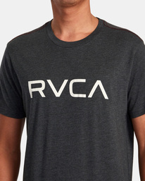 7 Big RVCA Tee Black M420VRBI RVCA