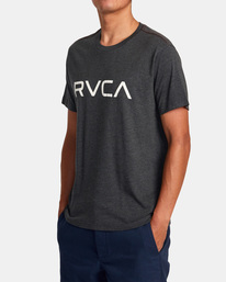 6 Big RVCA Tee Black M420VRBI RVCA