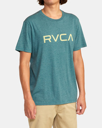 5 Big RVCA Tee Blue M420VRBI RVCA