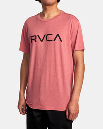 3 Big RVCA Tee Green M420VRBI RVCA