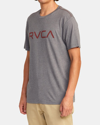 6 Big RVCA Tee Black M420VRBI RVCA