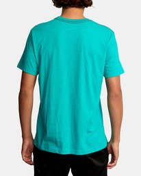 3 Big RVCA Tee Blue M420VRBI RVCA