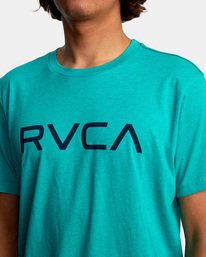 6 Big RVCA Tee Blue M420VRBI RVCA