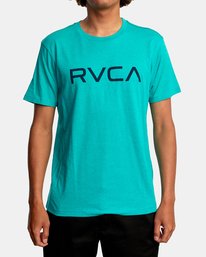 2 Big RVCA Tee Blue M420VRBI RVCA
