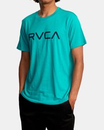 4 Big RVCA Tee Blue M420VRBI RVCA