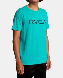 5 Big RVCA Tee Blue M420VRBI RVCA