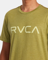 5 Big RVCA Tee Beige M420VRBI RVCA