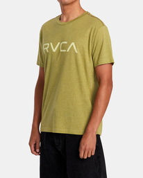 3 Big RVCA Tee Beige M420VRBI RVCA