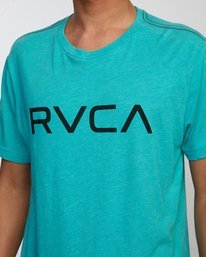 5 Big RVCA Tee Blue M420VRBI RVCA