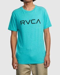 1 Big RVCA Tee Blue M420VRBI RVCA