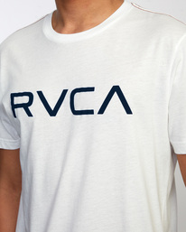 5 Big RVCA Tee White M420VRBI RVCA