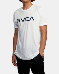 3 Big RVCA Tee White M420VRBI RVCA