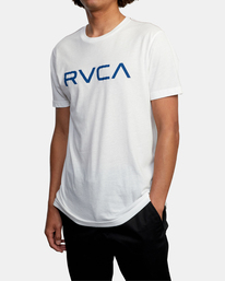3 Big RVCA Tee White M420VRBI RVCA