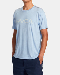 3 Big RVCA Tee Blue M420VRBI RVCA