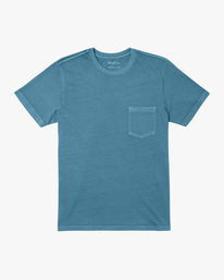 rvca, PTC II Pigment Tee, DEEP OCEAN (bqm0) PTC 2 Pigment - T-Shirt for Men M437VRPT