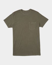 0 PTC II Pigment Tee Green M437VRPT RVCA