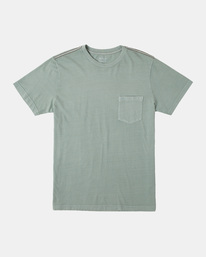 rvca, PTC II Pigment Tee, GREEN HAZE (ghz) PTC 2 Pigment - T-Shirt for Men M437VRPT