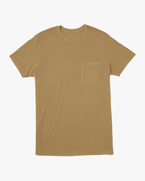 rvca, PTC II Pigment Tee, BURLAP (thn0) PTC 2 Pigment - T-Shirt for Men M437VRPT