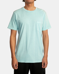 1 PTC II Pigment Tee Blue M437VRPT RVCA