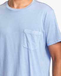 5 PTC II Pigment Tee Blue M437VRPT RVCA