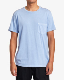 1 PTC II Pigment Tee Blue M437VRPT RVCA