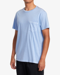 3 PTC II Pigment Tee Blue M437VRPT RVCA