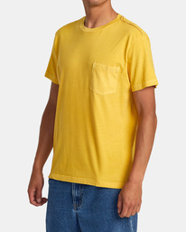 3 PTC II Pigment Tee Black M437VRPT RVCA