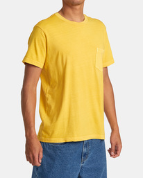 4 PTC II Pigment Tee Black M437VRPT RVCA