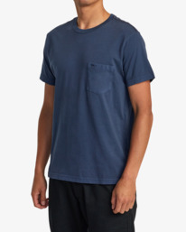 3 PTC II Pigment Tee Grey M437VRPT RVCA
