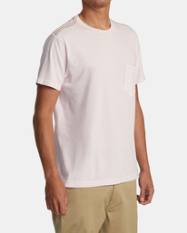 5 PTC II Pigment Tee Pink M437VRPT RVCA