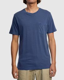 1 PTC II Pigment Tee Blue M437VRPT RVCA