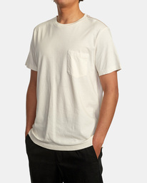 3 PTC II Pigment Tee White M437VRPT RVCA