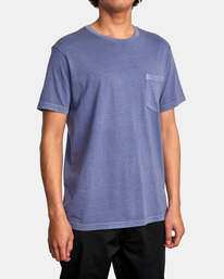 4 PTC II Pigment Tee Blue M437VRPT RVCA