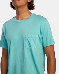 6 PTC II Pigment Tee Blue M437VRPT RVCA