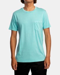 2 PTC II Pigment Tee Blue M437VRPT RVCA