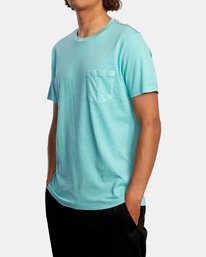 4 PTC II Pigment Tee Blue M437VRPT RVCA