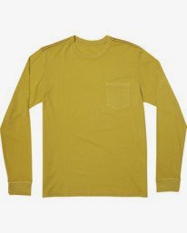 0 PTC Pigment Long Sleeve Tee Orange M467TRPT RVCA