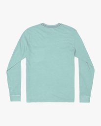 1 PTC Pigment Long Sleeve Tee Blue M467TRPT RVCA