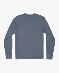 1 PTC Pigment Long Sleeve Tee Grey M467TRPT RVCA