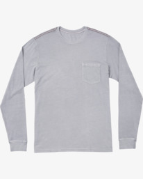 1 PTC Pigment Long Sleeve Tee Green M467TRPT RVCA