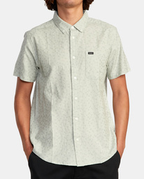 1 That'll Do Dobby Short Sleeve Shirt Blue M503VRDD RVCA
