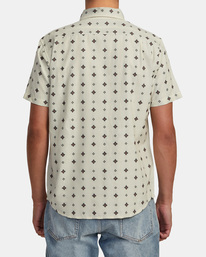 2 That'll Do Dobby Short Sleeve Shirt Beige M503VRDD RVCA