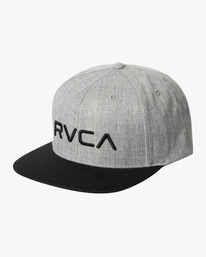 0 RVCA Twill II Snapback Hat Yellow MAAHWRSB RVCA