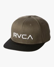 0 RVCA Twill II Snapback Hat  MAAHWRSB RVCA