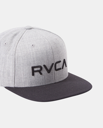 4 RVCA Twill II Snapback Hat Yellow MAAHWRSB RVCA