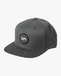 0 VA Patch Snapback Hat Grey MAHWVRVP RVCA