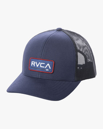 0 Ticket III Trucker Hat Blue MAHWWRTT RVCA